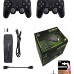 gamekit_resized_800x1067 Set Consola jocuri TV Retro, Tip Stick, Peste 20.000 de Jocuri, Compatibila cu 9 Emulatoare MAME/FC/GB/GBA/GBC/MD/SFC/PS1/ATARI2006/ATARI7800 CPU, 2 x Controler Wireless, HDMI 4K